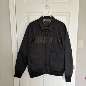 Tavik Men's Black Windbreaker Jacket
